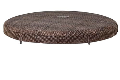 Bestway Lay-Z-SPA Bali AirJet Whirlpool 7 Pers., Ø216x71 cm, Rattan, App & Pumpe