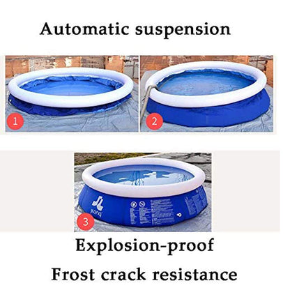 ZHCHL Planschbecken Kinder, Family Pool für Outdoor, Party & Strandaktivitäten