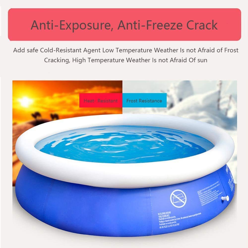ZHCHL Planschbecken Kinder, Family Pool für Outdoor, Party & Strandaktivitäten