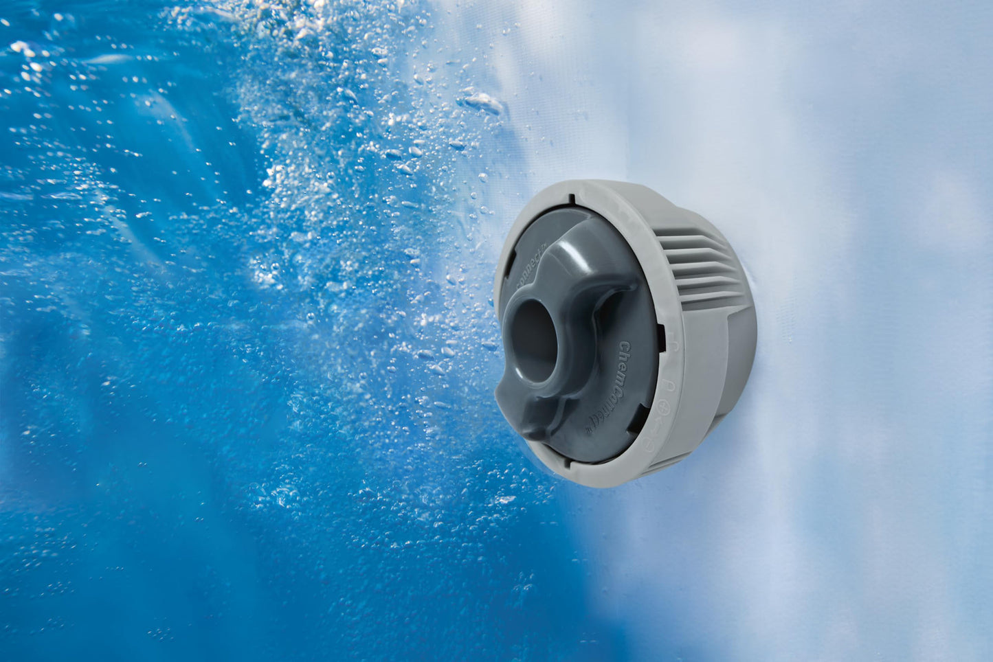 Bestway® Lay-Z-SPA® Energiespar-Whirlpool Rome AirJet™ mit App-Steuerung + integrierter UltraFit™ -Pumpeneinheit, für 6 Personen 180 x 180 x 71 cm, Marmor-Optik (Braun)