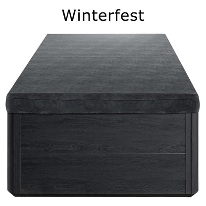 Luxus Outdoor Whirlpool Berlin 2–3 Pers., 210x160 cm, 31 Düsen, Heizung, LED