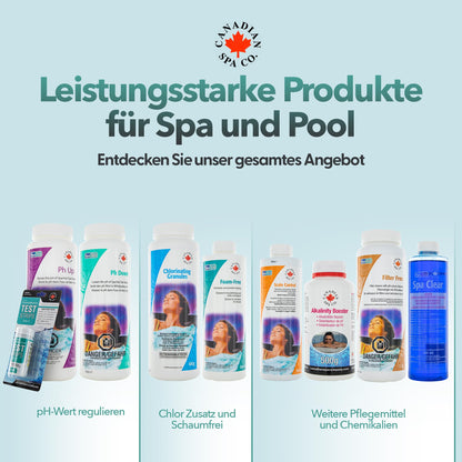 CANADIAN SPA St. Lawrence Swim Spa 4 m, 5 Pers., LED, Lautsprecher, Winterfest